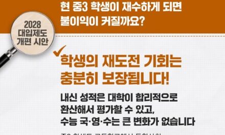 [2028대입] 통합형 수능의 핵심 내용과 대비방법